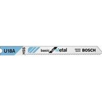 Bosch 2609256765 Decoupeerzaagblad HSS, U 18 A 2 stuk(s)