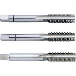 Handtapset 3-delig metrisch M3 0.5 mm Rechtssnijdend Exact 1610004 DIN 352 HSS 1 set