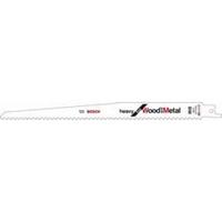 BOSCH Reciprozaagblad metaal en hout lang S 1111dDF 225mm blister van 5 bladen