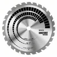 Cirkelzaagblad Construct Wood, 400 x 30 x 3,5 mm, 28 Bosch 2608640693 Diameter:400 x 30 mm Dikte:3.5 mm