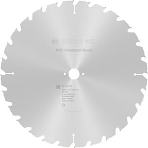 Cirkelzaagblad Construct Wood 250 x 30 x 3,2 mm, 20 Bosch 2608641774 Diameter:250 x 30 mm Dikte:3.2 mm