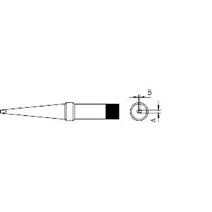 Weller 4PTM8-1 Soldeerpunt Langwerpig Grootte soldeerpunt 3.2 mm