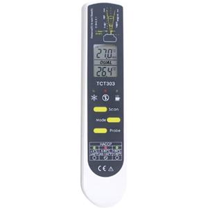 Dostmann Infrarothermometer und Einstichthermometer (HACCP) Optik 2:1 -55 bis +250°C