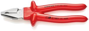 Krachtige combinatietang Knipex 02 07 200