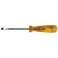 C.K. Platte schroevendraaier Werkplaats Kopbreedte: 6 mm Koplengte: 100 mm DIN 5264, DIN ISO 2380-2