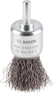 Bosch End borstel, staalborstel, 15 mm, 0,2 mm, 4500 omw / min 2608622126 1 stuks