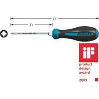 HAZET Schraubendreher HEXAnamic 802-PZ0 - Pozidriv Profil PZ - PZ0 mm