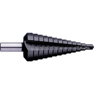 Exact 50061 HSS Getrapte boor 4 - 12 mm TiAIN Gezamenlijke lengte 80 mm 3 vlakken schacht 1 stuk(s)