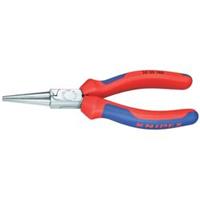 Knipex 30 35 140 Langbektang Kaakvorm Lange, ronde kaken, grijpvlakken glad 140 mm