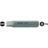 HAZET Bit 2210-12 - Sechskant massiv 8 (5/16 Zoll) - Schlitz Profil - 1.6 x 8 mm