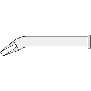 Weller XT BX Soldeerpunt Beitelvorm, gebogen Grootte soldeerpunt 2.4 mm Lengte soldeerpunt 51.5 mm