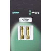 Wera 855/1 TH B SB Kruis-bit PZ 2 Gereedschapsstaal extra hard D 6.3 1 stuks