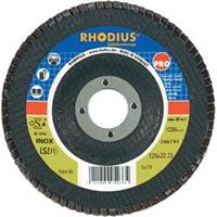 Rhodius 205584 LSZ-F1 Lamellenschijf Diameter 125 mm 1 stuk(s)