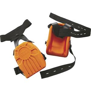 Knieschoner ergonomisch, 1 Paar orange