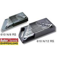 Hazet - Dubbele ringsleutelset 12-delig 610N/12RS Sleutelbreedte 6 x 7 - 27 x 32 mm