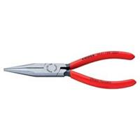 Knipex 30 21 140 Langbektang Kaakvorm Lange, platte ronde bekken, grijpvlakken gekarteld 140 mm