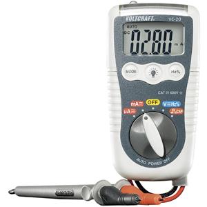 Voltcraft Hand-Multimeter digital Spritzwassergeschützt (IP54) CAT IV 600V Anzeige (Counts):