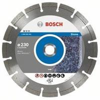 Bosch Diamanttrennscheibe Standard For Stone, 150 X 22,23 X 2 X 10 Mm