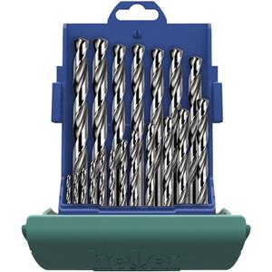 heller HSS Metall-Spiralbohrer-Set 25teilig geschliffen DIN 338 Zylinderschaft 1 Set