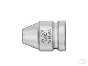 Wiha 7201 Bit-Adapter Antrieb 1/2  (12.5 mm) Abtrieb 1/4  (6.3 mm) 35mm 1St.