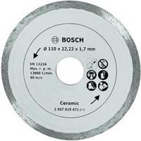 Bosch Diamanttrennscheibe für Fliesen, Durchmesser: 110 mm