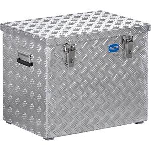 Alutec München R120Aluminium Riffelblech Werkzeug Transportkiste 62,2 x 42,4 x 52 cm - R120 - 120 Liter