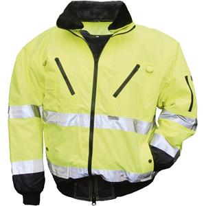 L+D ELDEE El Dee 5-IN-1 Warnschutzpilotenjacke Lipari neongelb, Grösse: XL