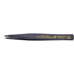 Bernstein SMD-pincet spits toelopend, spits, met ESD-coating Lengte 130 mm 5-077-13