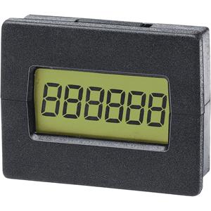 Trumeter 7000 Elektronische miniatuurpulsteller 7000 2.6 tot 3.4 V/DC Inbouwmaten 29.4 x 22 mm