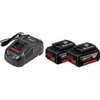 BOSCH PROFESSIONAL Akku-Set GAL 1880 CV / GBA 18V 50Ah 2 Stk 18 V 5 Ah inkl Ladegerät