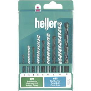 Heller 17742 9 9-delig Universeel boor assortiment