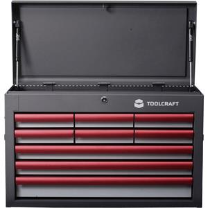 toolcraft Werkzeug- und Kleinteileaufsatzkoffer WZK-309 9 Schübe Abmessungen:(B x H x T) 660 x 434