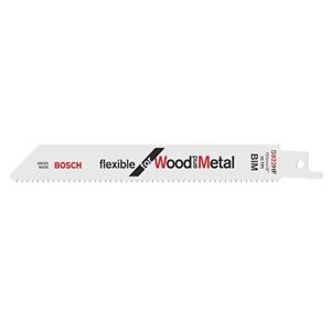 Bosch Reciprozaagblad metaal kort S 922 HF 150mm blister van 5 bladen