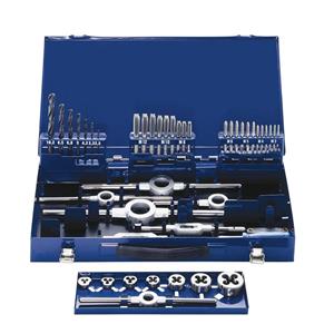 Schroefdraad reparatieset 43-delig HSS Eventus 10722 metrisch M3, M4, M5, M6, M8, M10, M12