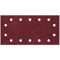 Wolfcraft Schwingschleifpapier mit Klett, gelocht Körnung 40 (L x B) 230mm x 115mm 5St.