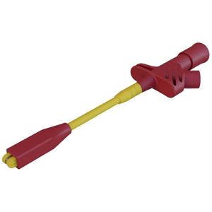 skshirschmann SKS Hirschmann KLEPS 2800 Veiligheids-krokodilklem Steekaansluiting 4 mm CAT III 1000 V Zwart