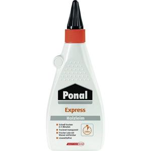 Ponal Express Holzleim, lösemittelfrei, 550 g Flasche