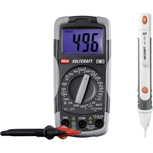 Voltcraft DT-TEST-KIT 150 Hand-Multimeter digital CAT III 600V Anzeige (Counts): 2000