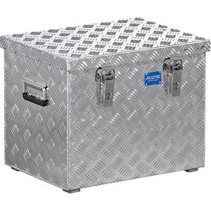 Alutec München R70Aluminium Riffelblech Werkzeug Transportkiste 52,2 x 37,4 x 42 cm - R70 - 70 Liter