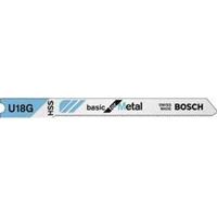 Bosch 2609256767 Decoupeerzaagblad HSS, U 18 G 2 stuk(s)