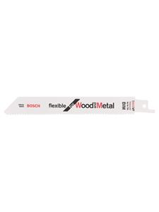 Bosch 2608656040 Reciprozaagblad S 922 VF, Flexibel voor hout en metaal, 2-pack Zaagbladlengte 150 mm