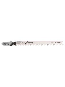 Bosch Stichsägeblatt T 101 D, Clean For Wood, 3Er-Pack