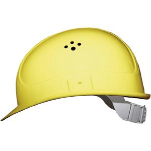 4-Punkt-Schutzhelm Polyethylen gelb