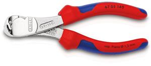 knipex Werkstatt Kraft-Vornschneider mit Facette 160mm