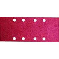 Oscillerend schuurpapier met klittenband, geperforeerd Korrelgrootte 180 (l x b) 230 mm x 93 mm Bosch 2609256A98 10 stuks