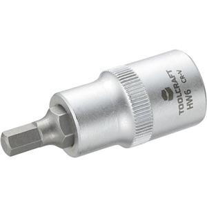 toolcraft Dop 12,5 mm (1/2 inch) met inbus-bitinzet 55 mm Kop (gereedschap) 12,5 mm (1/2 inch)