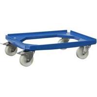 Alutec München Rollenwagen 61,0 x 41,0 cm - 4 Rollen - maximale Last 250 kg - 2 Bremsen