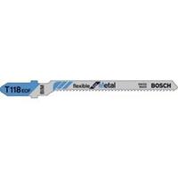 Bosch 2608636231 Decoupeerzaagblad T 118 EOF Flexible for Metal, 3-pack