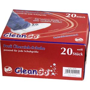 Profi-Überziehschuhe CleanGo mit Anti-Rutschbeschichtung weiß, VE 100 Stk