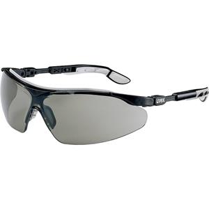 Uvex I-VO 9160076 Schutzbrille Schwarz, Grau DIN EN 166-1, DIN EN 172 C25383